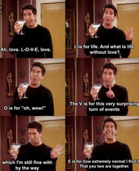 F R I E N D S On Instagram LOvE Iconic Ross Geller Moment Follow Dailyy Friends