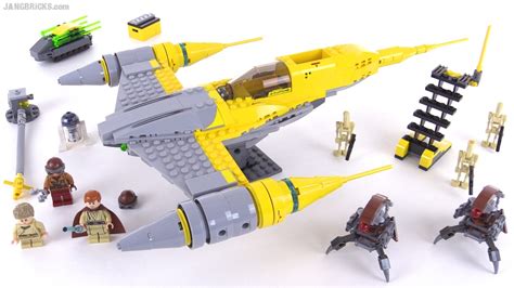 Lego Star Wars 2015 Naboo Starfighter Review Set 75092