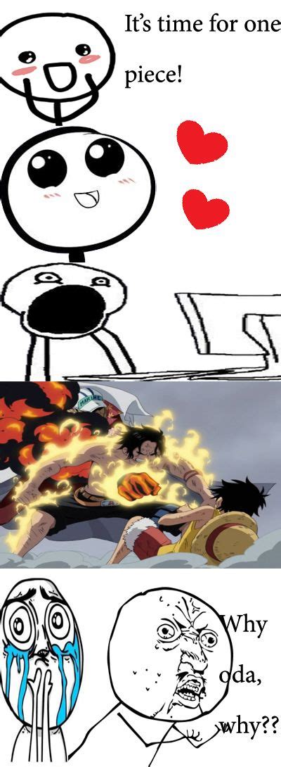 One Piece Ace Death Meme 3 But Who Portgas D Ace Really As Much As