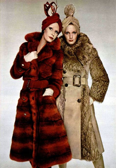 L Officiel Magazine Christian Dior Fur Coats Fur Coat Vintage Seventies Fashion Vintage Fur