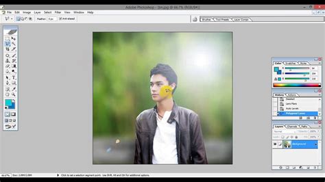 Adobe Photoshop Cs Tutorial Dslr Type Image Edit Youtube