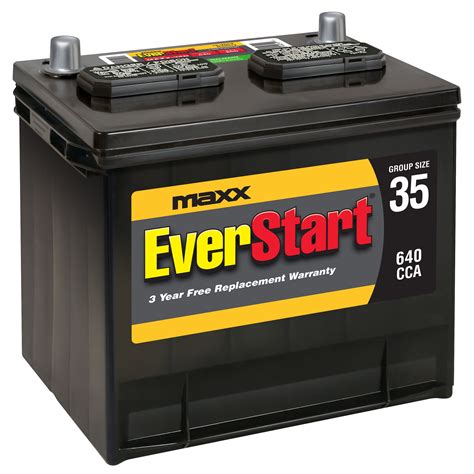 Everstart Maxx Lead Acid Automotive Battery Group Size N Volt