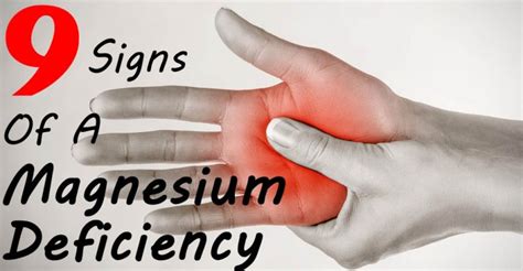 9 signs you have a magnesium deficiency my healthygram