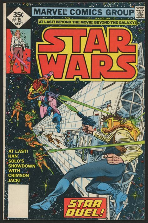 Vintage 1978 Star Wars Issue 15 Marvel Comic Book Pristine Auction