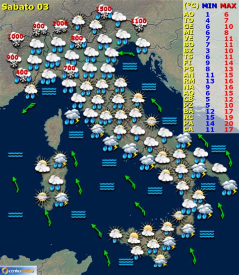 Sabato 3 Maltempo Su Gran Parte D Italia Allerta Gialla In 9 Regioni