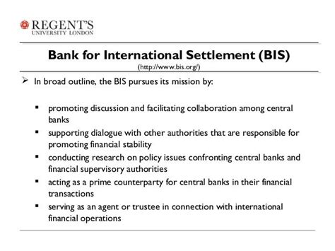 Bank Of International Settlement
