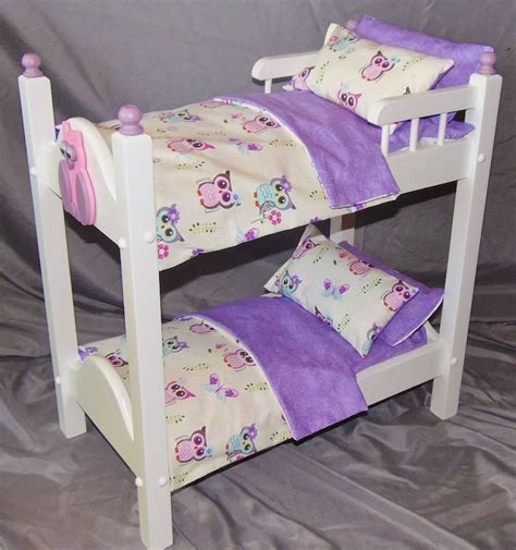 Doll Bunk Bed Perfect For The American Girl Doll And All 18 Etsy