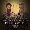 Sts. Basil the Great & Gregory the Nazianzen, pray for us! | Greatful ...
