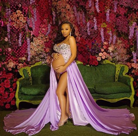 Zonnique Pullins Shows Off Her Baby Bump BlacGoss