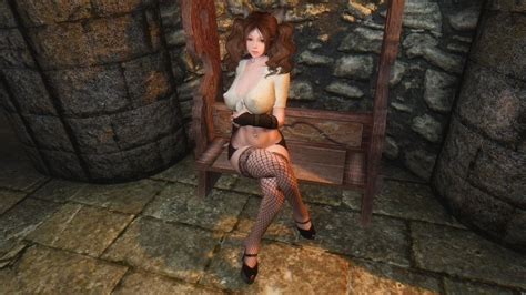 From Which Pose Mod Is This Crossleg Sitting Request Find Skyrim