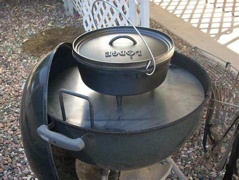 TOPONAUTIC Outdoor News Events Recipes Dutch Oven Cook Table For A Weber Charcoal Grill