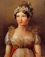 1809 Carolina Bonaparte Murat by Jean-Baptiste Wicar (Galleria ...