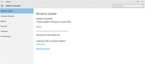 Comment Obtenir La Mise à Jour Windows 10 Version 1607 Msnloop