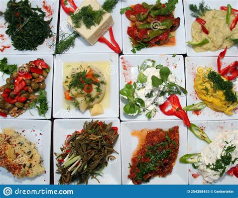 Turkish Appetizer Foods Stock Image Image Of Dining