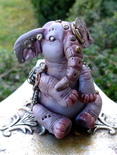 Steampunk Elephant Sculpture By Mysticreflections On Deviantart
