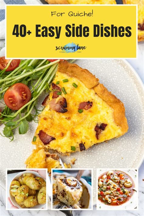 What To Serve With Quiche 40 Easy Side Dish Ideas Scrummy Lane