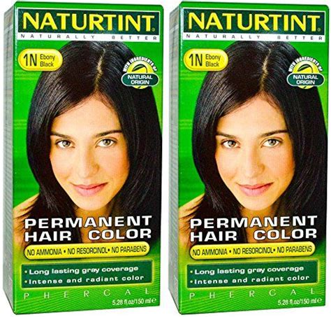 Black women or any woman in general with colored hair! - Naturtint - Hair Dye - 1N Ebony Black | 135ml | BUNDLE ...