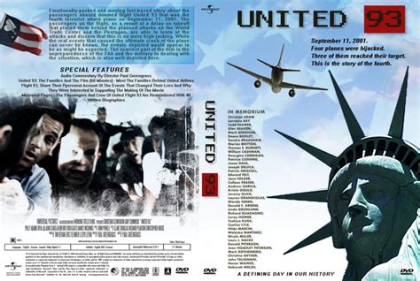 United 93 Movie Dvd Custom Covers 753united 93 Cc Custom Update