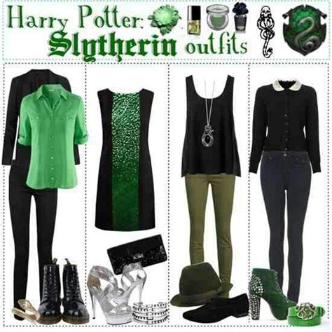 Pin By ☀️icarus☀️ On Womens Fashion Slytherin Outfit Harry Potter