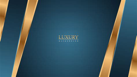 Blue Gold Elegant Luxury Abstract Background For Presentation 11469571