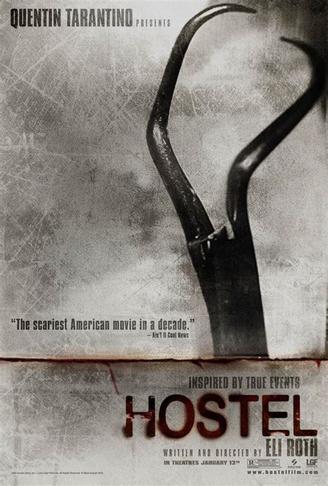Hostel Derek Richardson Horror Movie Posters Horror Movies Quentin Tarantino