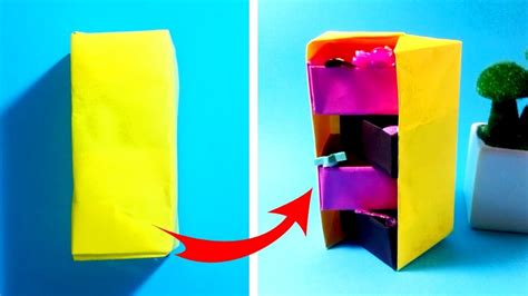 Diy Origami Organizer Cute Paper Craft Idea