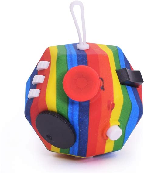 Uooefun Small Fidget Toys12 Sided Cube Toys For Kids