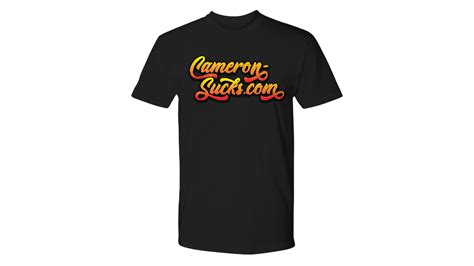 Cameron Sucks Logo T Shirt