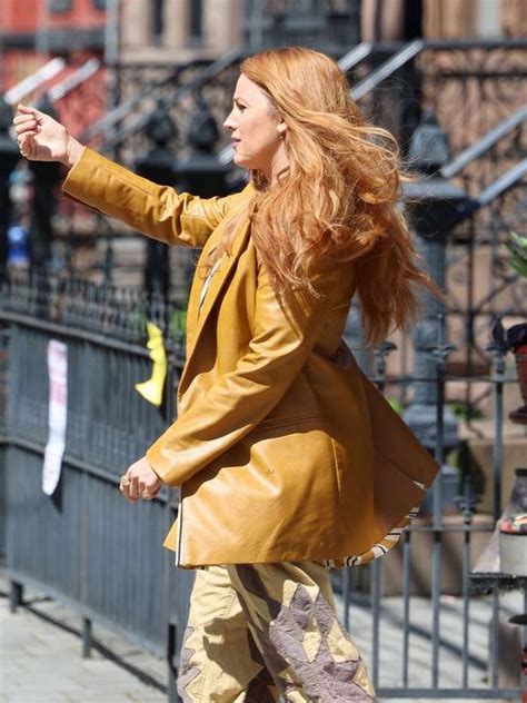 Blake Lively It Ends With Us Leather Jacket