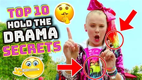 🎀 Jojo Siwa Hold The Drama 🙌 10 Things You Missed In The Music Video 💃