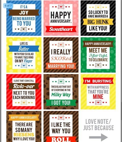 Printable Candy Sayings For Employees Printable Templates Free