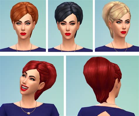 Sims 4 Fire Hair Tgzoom
