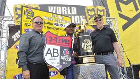 Maybe you would like to learn more about one of these? NHRA Las Vegas results updated points Antron Brown claims ...