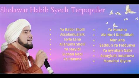 Sholawat Habib Syech Abdul Qodir Full Album Terpopuler Youtube