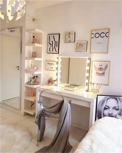 Wall Decals For Dorm Room Decorations 1 In 2020 Makeup Room Decor
