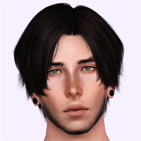 Andromedasims Sims Mens Hairstyles Sims 3