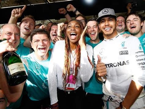 Formula One Lewis Hamilton Takes Inspiration From Williams Sisters In