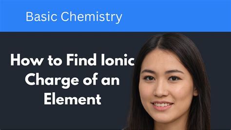 How To Find Ionic Charge Of An Element I Easy And Quick Youtube