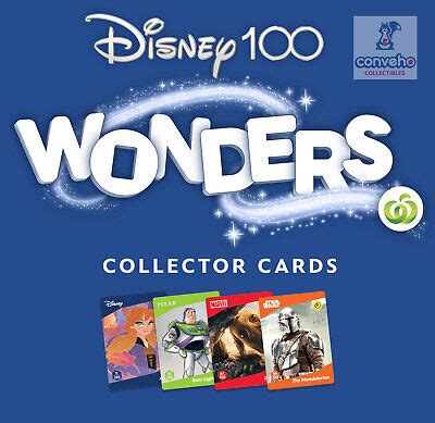 Woolworths Disney 100 Wonders Collector Trading Cards 2023 Choose Woolies Wonder EBay