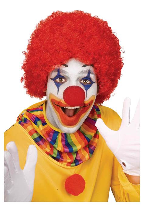 Clowns For Kids Red Clown Wig