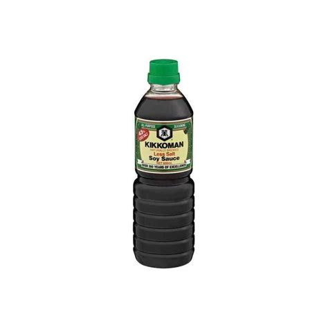 Buy Low Salt Soy Sauce 600ml Online Australia Mfd Food