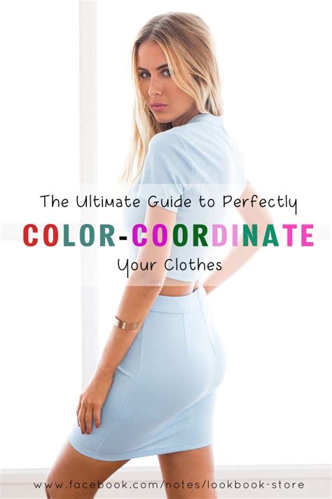 clothes color coordination chart