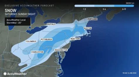 Nj Weather Snow Forecast Map Issued For Weekend Winter Storm Latest