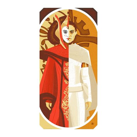 Star Wars The Phantom Menace Queen And Senator By Danny Haas