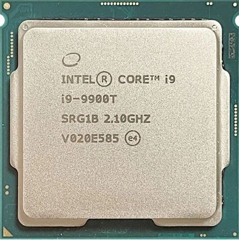 Процессор Intel Core I9 9900t 210ghz16mb8gts Srg1b S1151 Tray