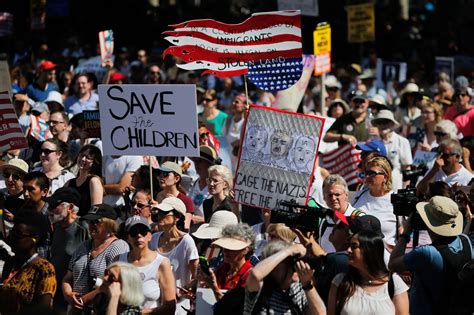 protesters across the country rally against trump s immigration policies mpr news
