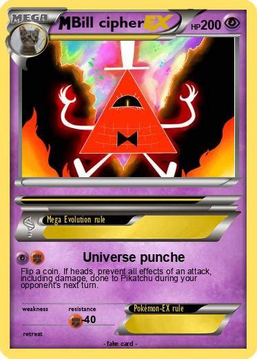 Pokémon Bill Cipher 603 603 Universe Punche My Pokemon Card