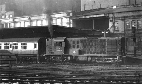 Birmingham New Street Station Br Period Locomotives North British