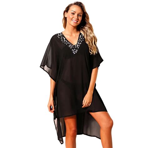 2018 cotton tunics for beach women swimsuit cover up woman swimwear beach cover up beachwear