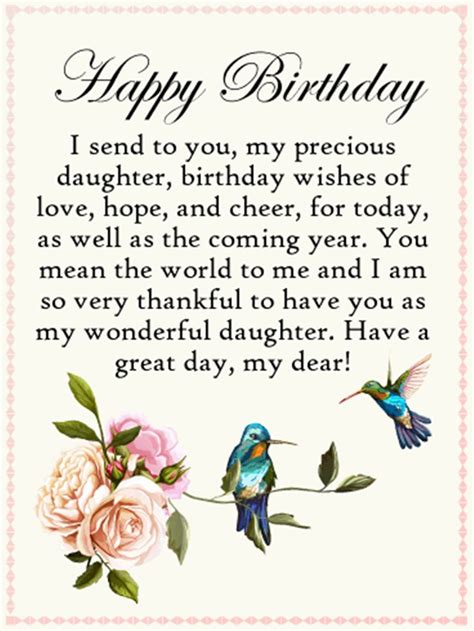 26 Happy Birthday Wishes For Daughters Best Messages Quotes 9 Daily